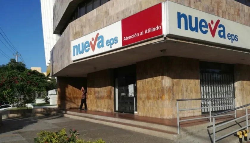 Sede administrativa de la Nueva EPS en Barranquilla.