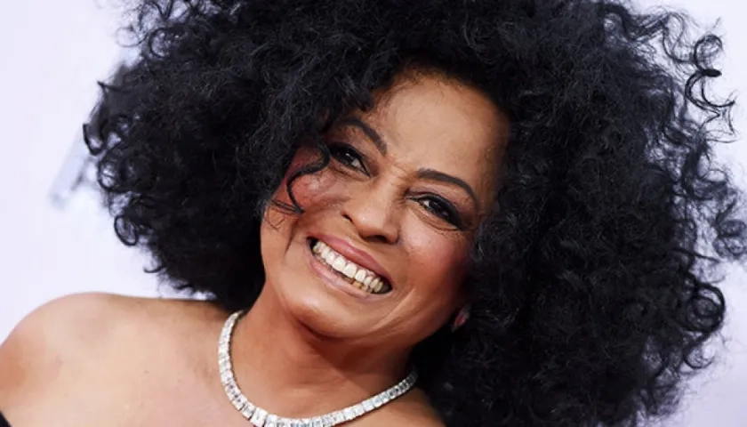 La cantante Diana Ross.