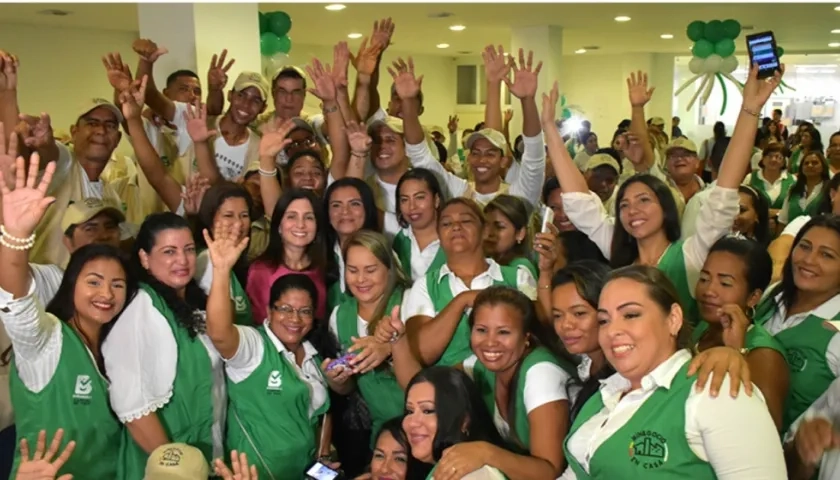 Los beneficiarios del programa del Distrito de Barranquilla Mi Negocio en Casa