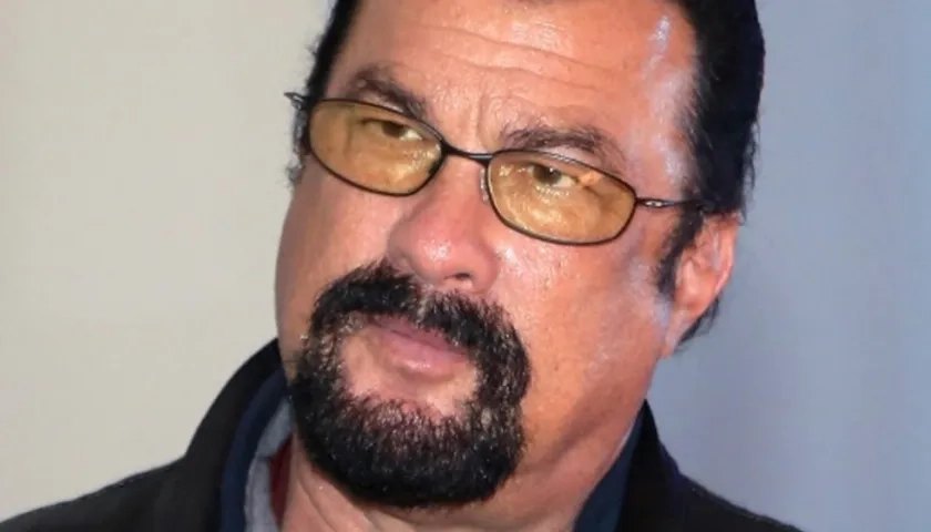 El actor Steven Segal.