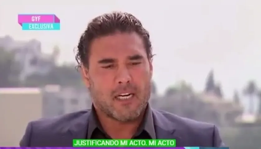 El actor Eduardo Yáñez.