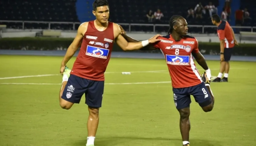 Teófilo Gutiérrez y Yimimi Chará comandarán el ataque de Junior. 