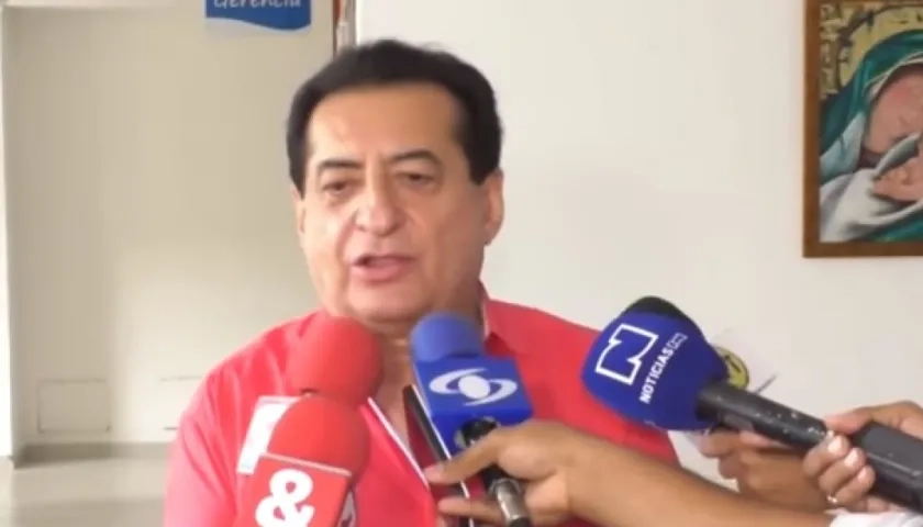 El cantautor Jorge Oñate.