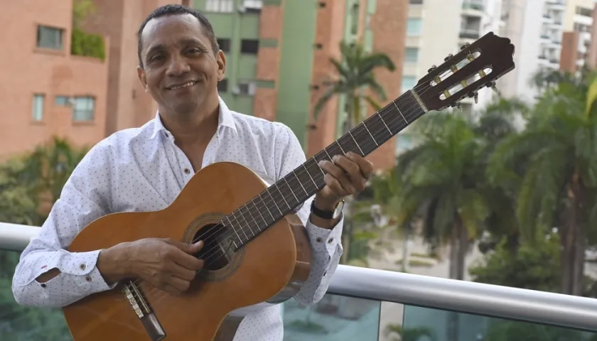 El compositor Deimer Marín.