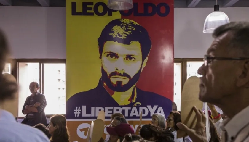 La oposición representada por Leopoldo López, Antonio Ledezma y Julio Borges fue premiada con el Sájarov.