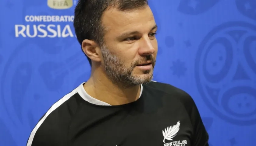 Anthony Hudson, técnico de la Selección Nueva Zelanda. 