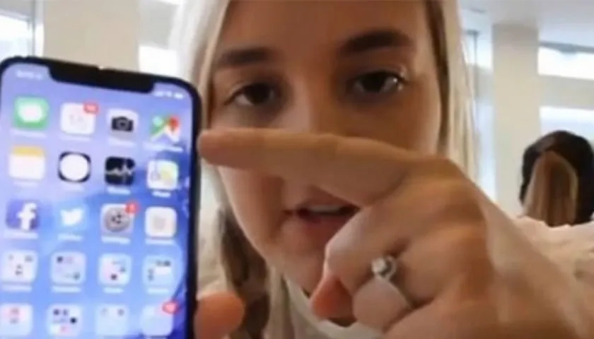 La bloguera Brooke Amelia Peterson.