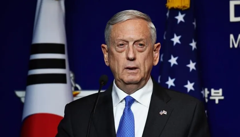 James Mattis, secretario del Departamento de Defensa de EE.UU.