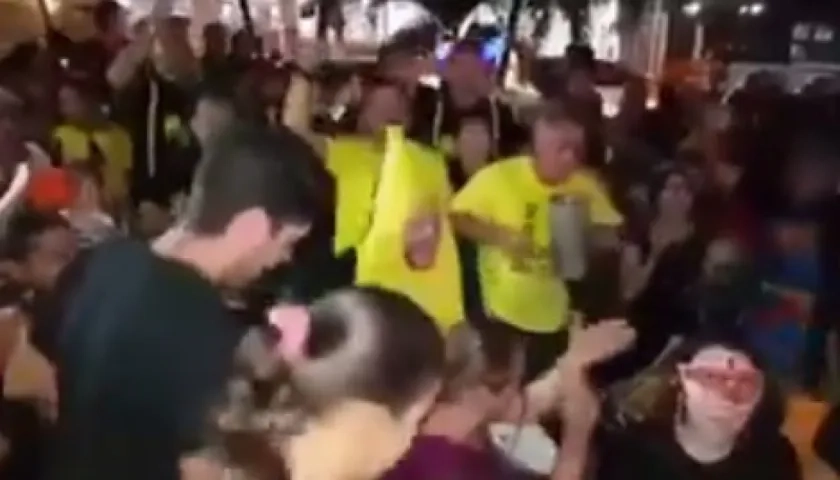 Imagen del Halloween criollo.