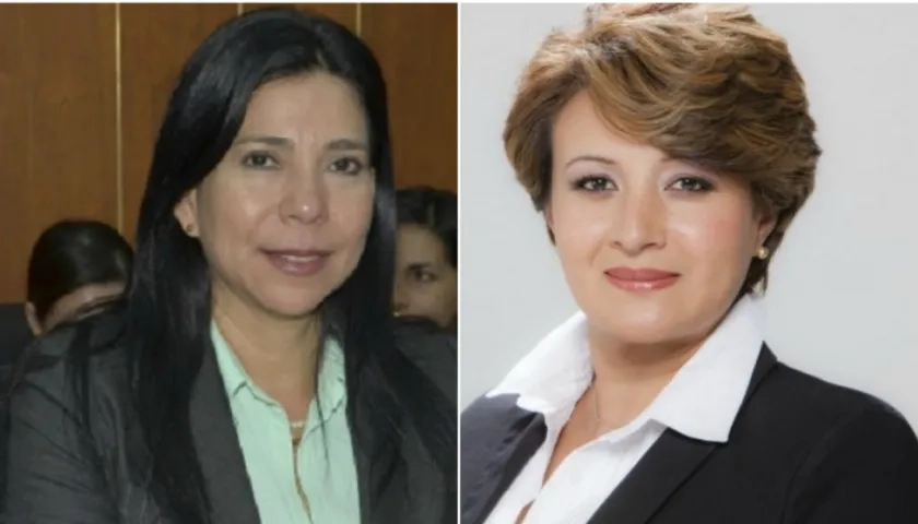 Senadora Yamina Pestana y Representante Tatiana Cabello, congresistas.