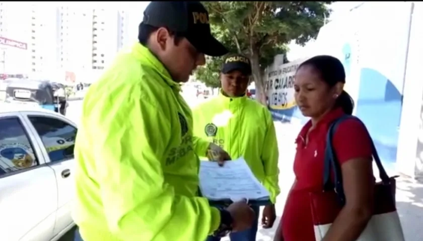 La mujer fue capturada por unidades de la Sijin en el municipio de Soledad.