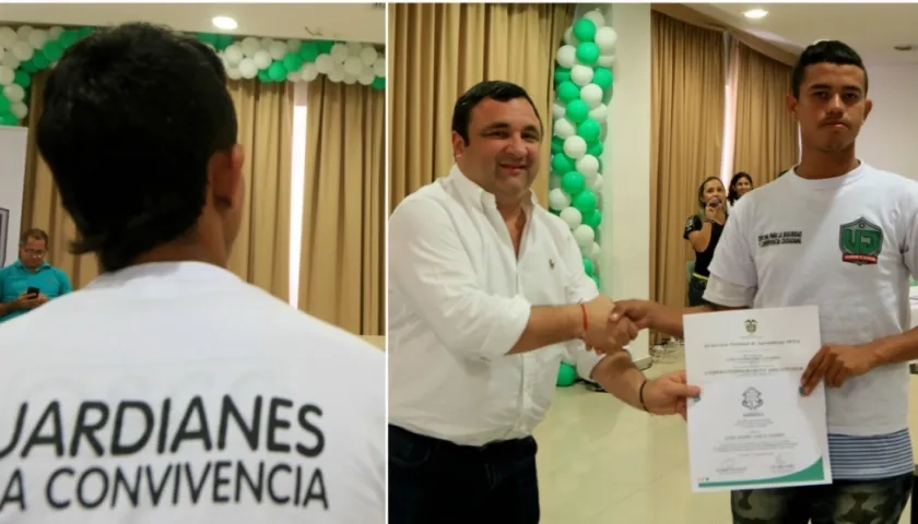 “Son unos superhéroes de esta Capital de Vida”, sostuvo el jefe de la Oficina para la Seguridad y Convivencia Ciudadana, Yesid Turbay Pereira.