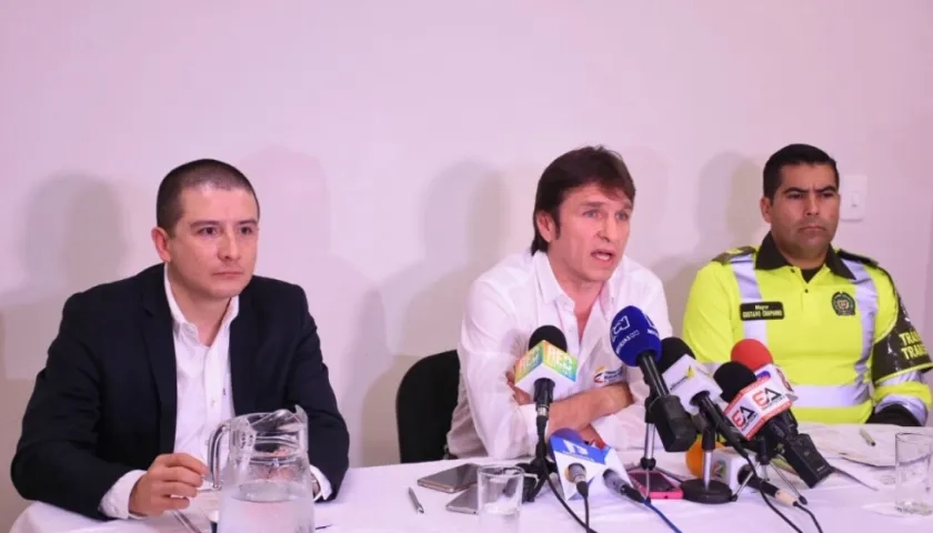 El Superintendente, Javier Jaramillo Ramírez.