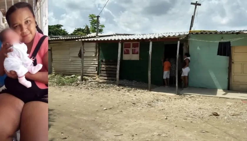 Millys Judith Escorcia De la Hoz, asesinada dentro de su residencia por su marido.