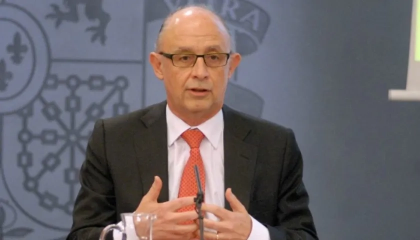 Cristóbal Montoro, primer ministro español.
