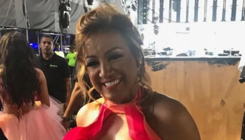 La merenguera Milly Quezada.