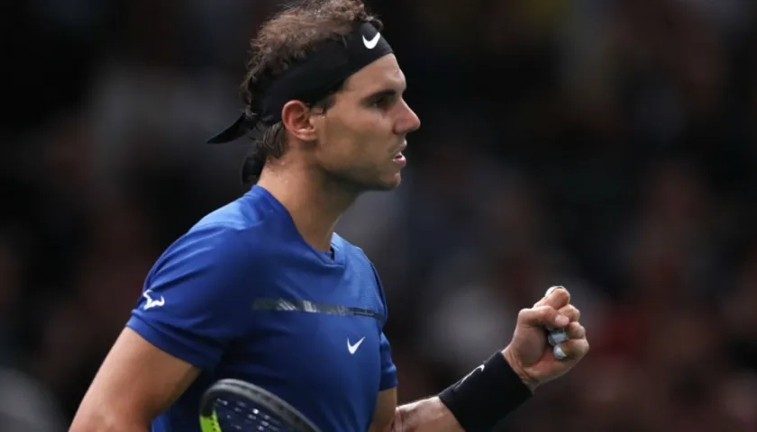 Rafael Nadal, tenista español. 