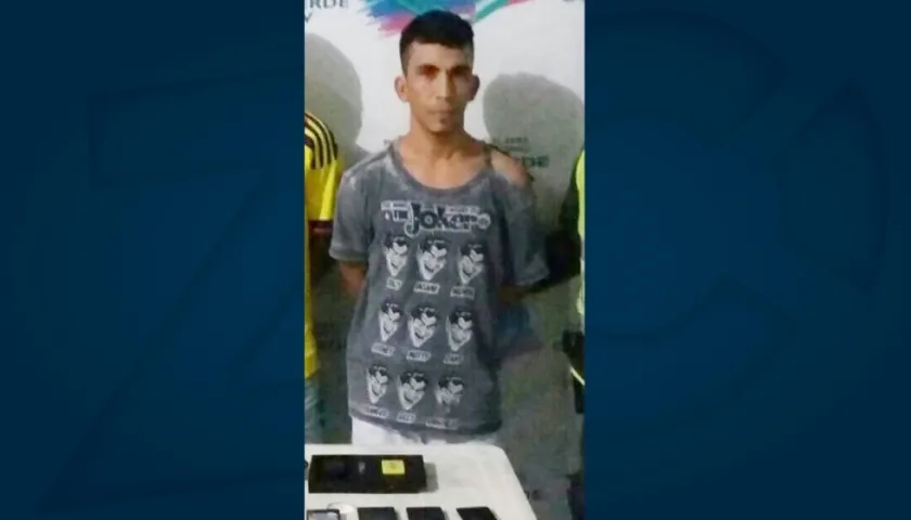 Johan De Jesús Macías, de 29 años, alias 'El enano'