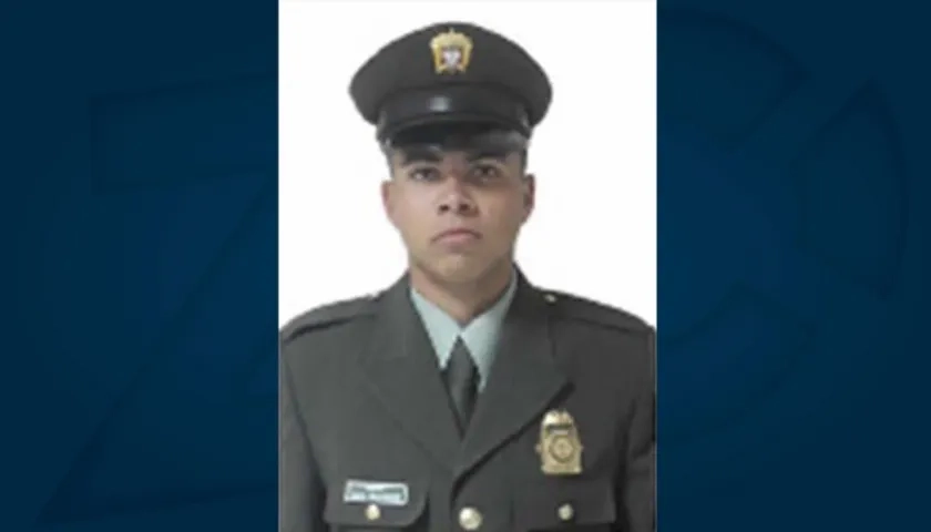 Patrullero Diego Villamizar Salazar.
