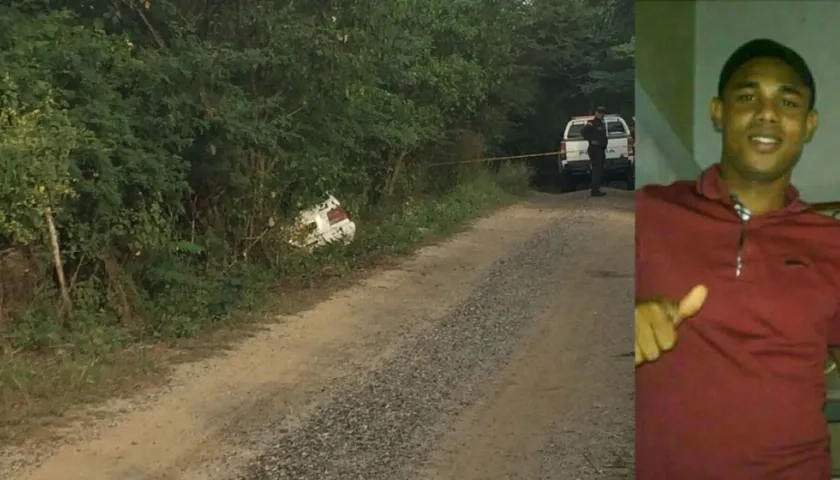 Víctor Alfonso Hernández Villa y lugar de los hechos.