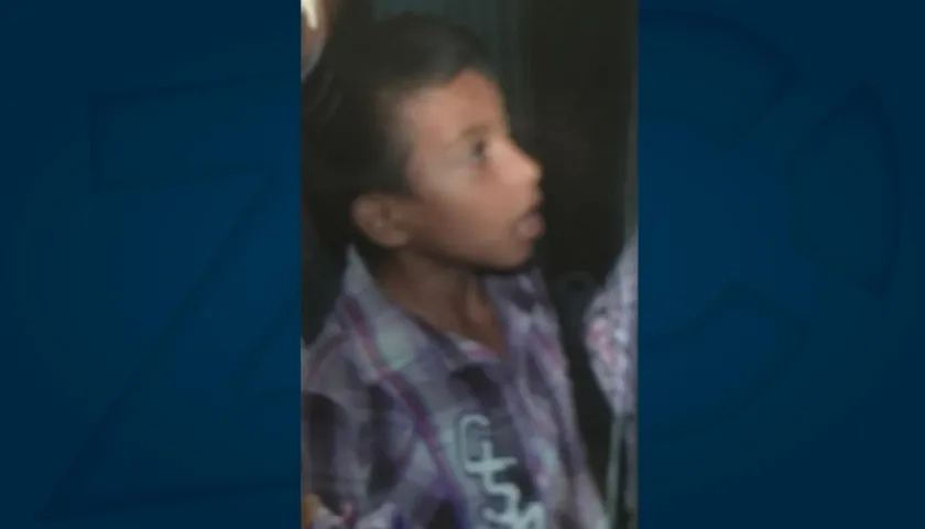 Duban Andrés Escalante, de 11 años.