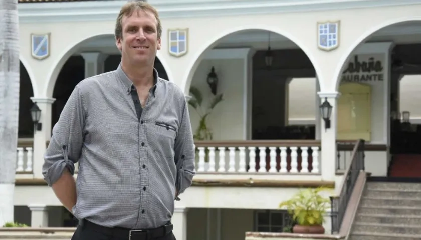 Gerente del Hotel El Prado Rodrigo Spiniak