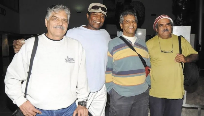 La agrupación musical Los Guaraguao.