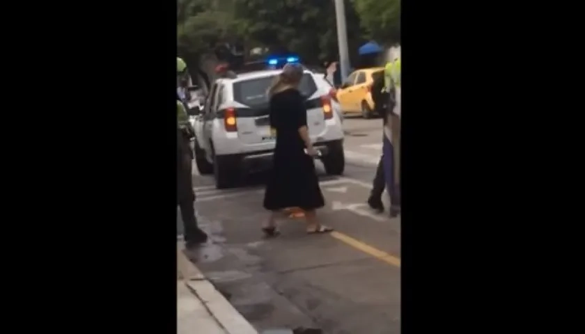 Dayana Jaimes viuda de Martín Elías.