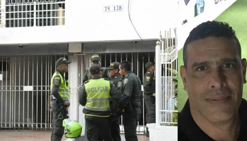 La Policía llegó al lugar de los hechos.