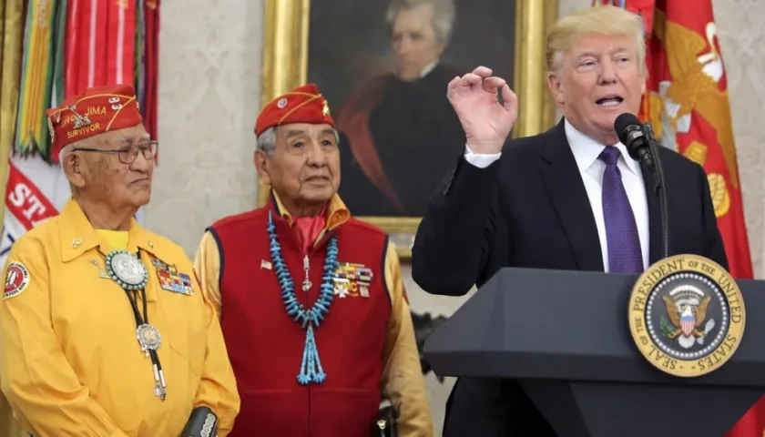 El presidente Donald Trump