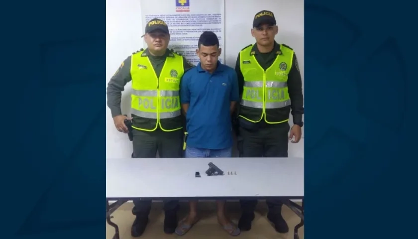 Capturado hombre armado disparó contra el dueño de una moto