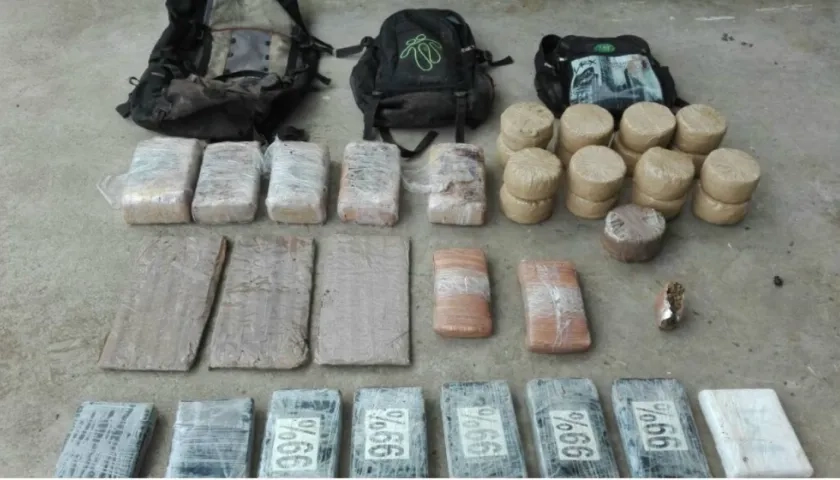 Las autoridades de Panamá han decomisado más de 60 toneladas de drogas entre enero y este noviembre.