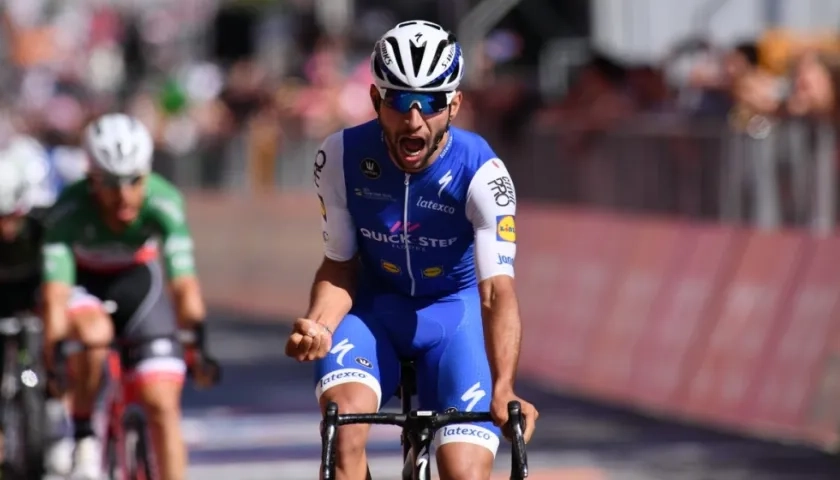 Fernando Gaviria, ciclista colombiano. 