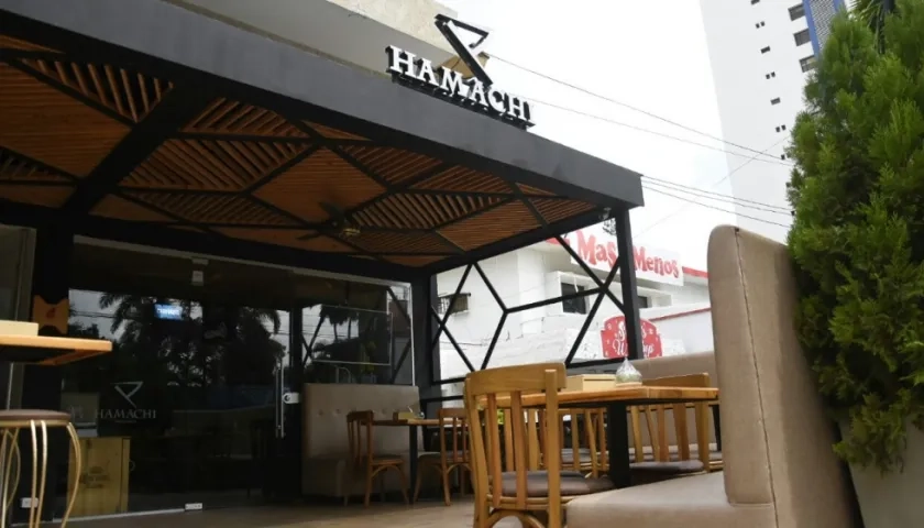 Fachada de Hamachi.