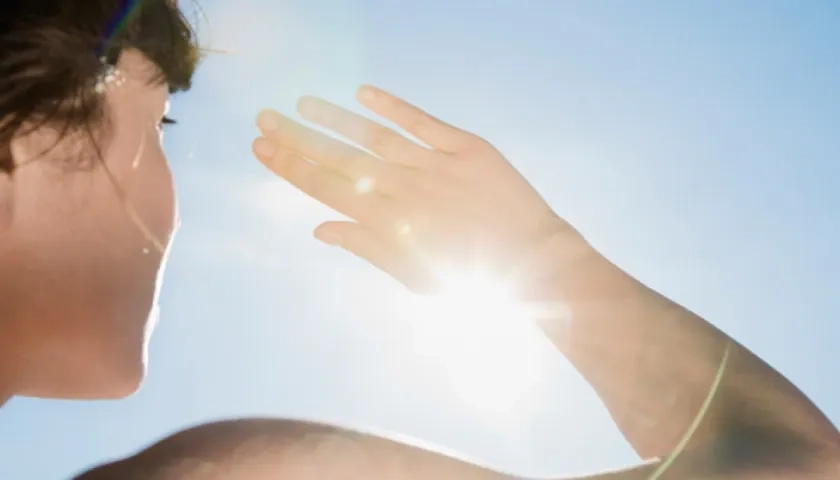 El sol puede causar muchas enfermedades.