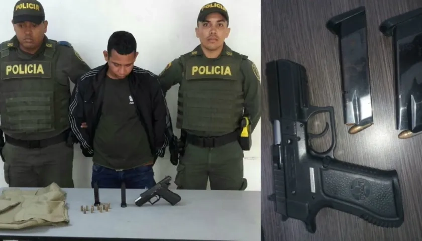 El capturado quedó a disposición de la Fiscalía.