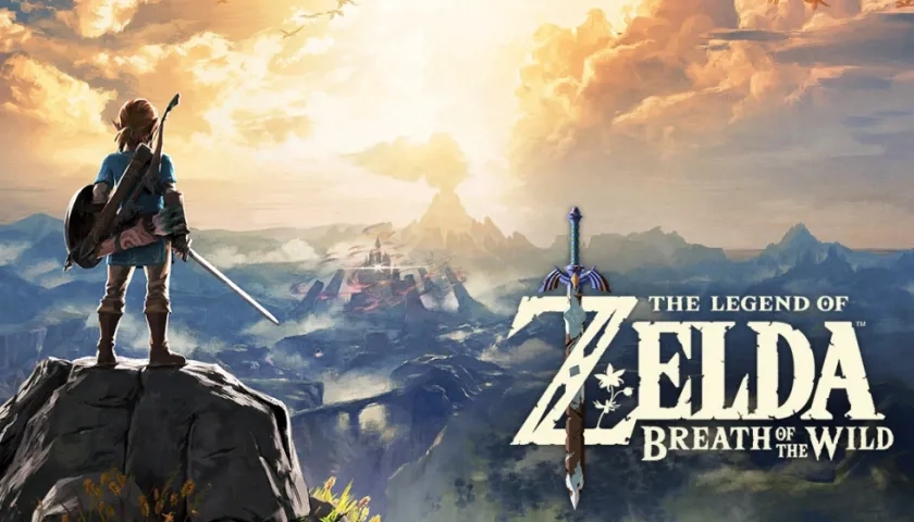 Portada de The Legend of Zelda: Breath of the Wild.