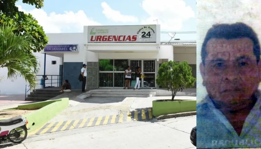 Clínica Campbell de Barranquilla, Foto en vida de Jesús Jaraba Florez