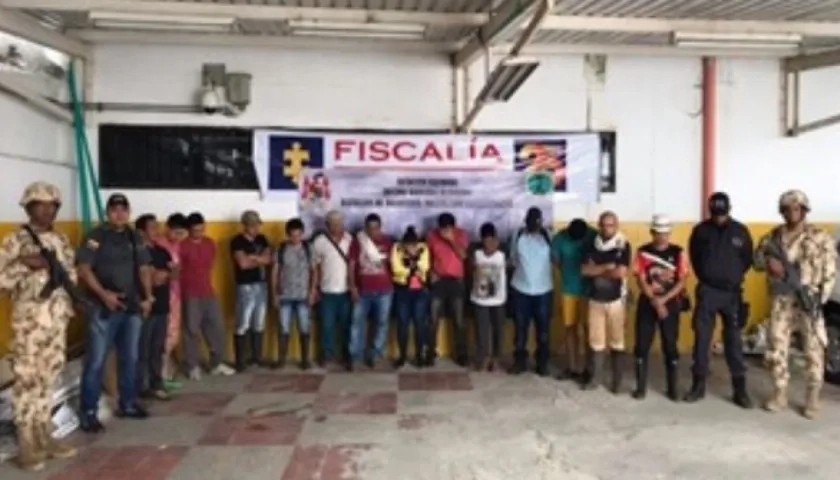 Estos son los capturados por el Ejército en La Guajira por minería ilegal.