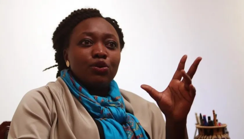 Exministra Paula Moreno, líderesa afrocolombiana.