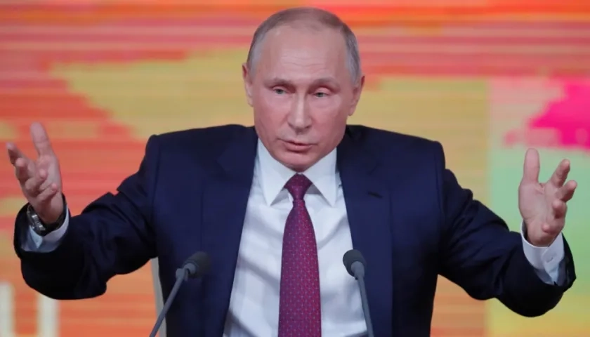 El presidente ruso, Vladímir Putin