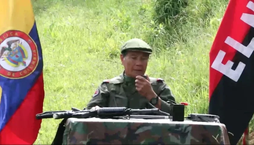 Nicolás Rodríguez Bautista, jefe del ELN.