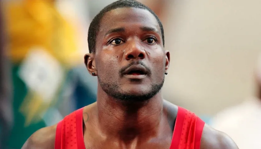 Justin Gatlin, atleta norteamericano. 