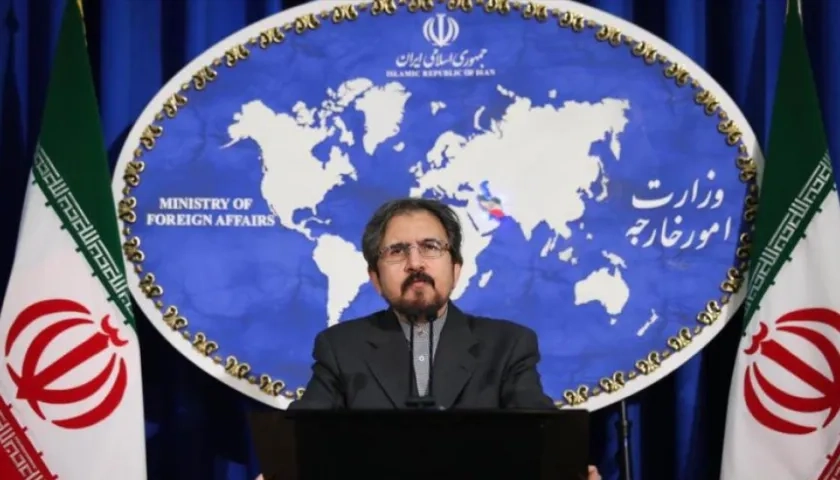 El portavoz de Exteriores de Irán, Bahram Qasemí.