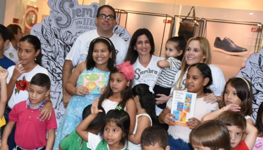 La iniciativa es para incentivar la lectura en los niños y las niñas.