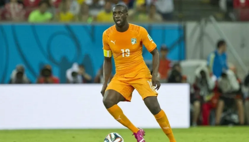 Yaya Toure, volante africano. 