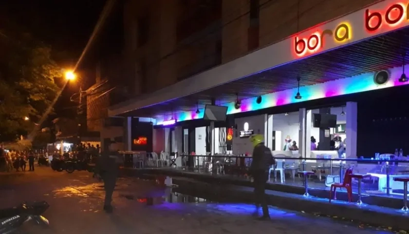 Lugar de los hechos.