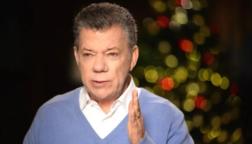 Juan Manuel Santos, Presidente de la República.
