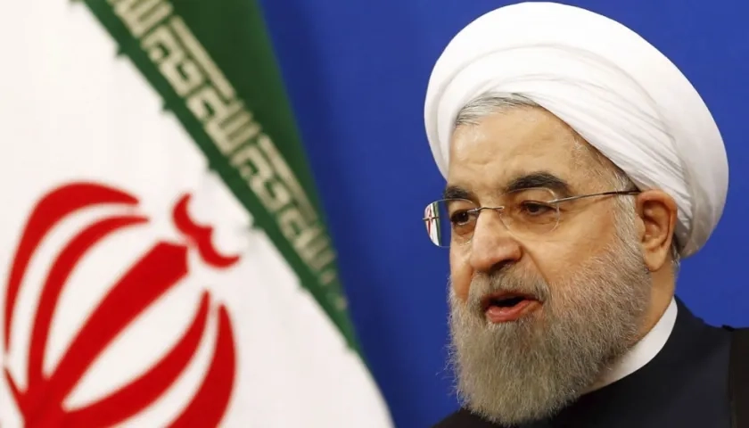 El presidente iraní, Hasan Rohaní