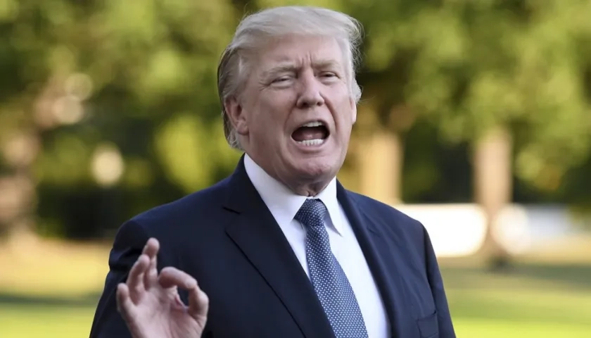 El presidente de Estados Unidos, Donald J. Trump